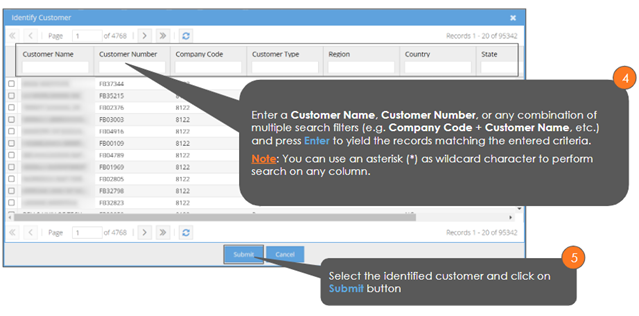 CAA_CUSTOMER NOT IDENTIFIED – CNI_CAA